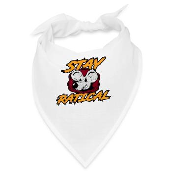 Rat Ratical Rodent Rat Owners Pet - Bandana - Weiß - Vorne
