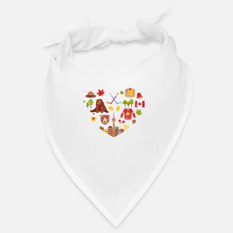 Canada Maple Leaf Flag Canada Vancouver Cadeau Bandana
