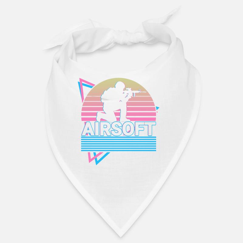 Airsoft Retro Geschenk Bandana