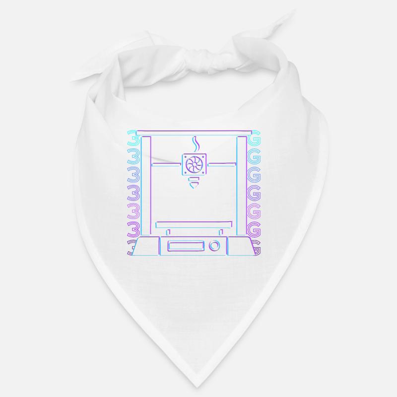 Impression 3D Imprimante 3D Retro Gift Bandana