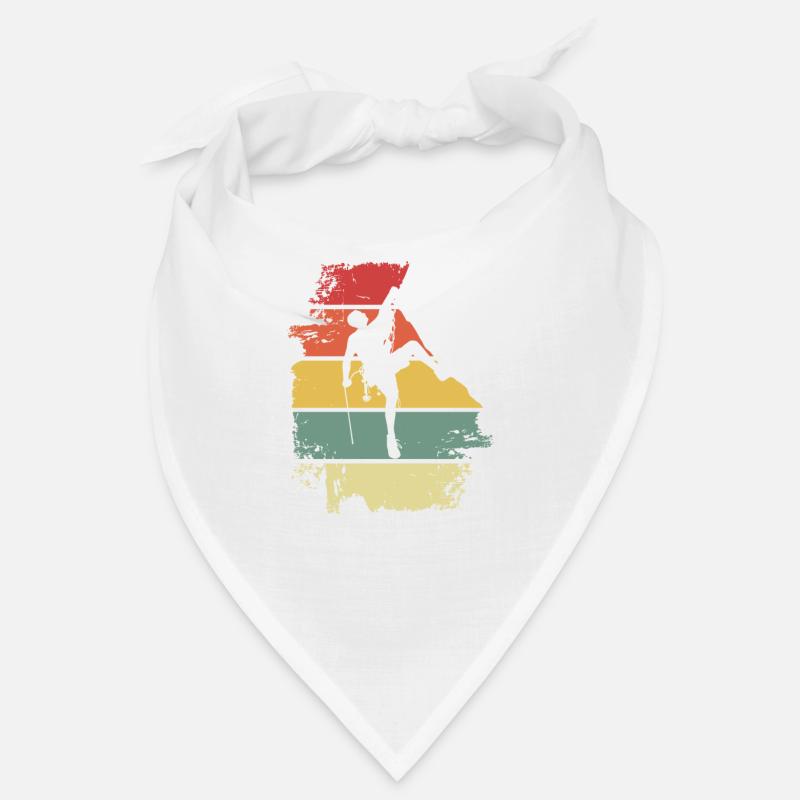 Rock Climbing - Bandana - white