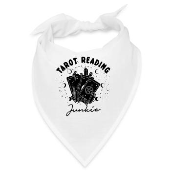 Divination Tarot Reading Junkie Fortune Telling - Bandana - Weiß - Vorne