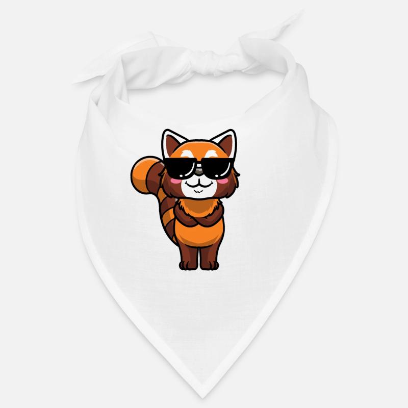 Red Panda Small Panda Emoticon Bandana
