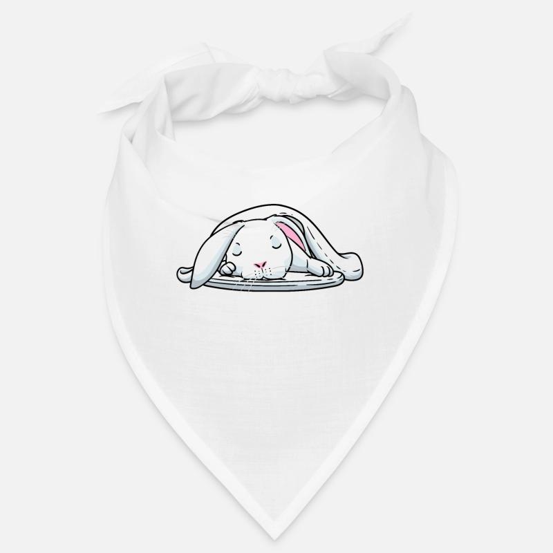 White Rabbit Rabbit Bandana
