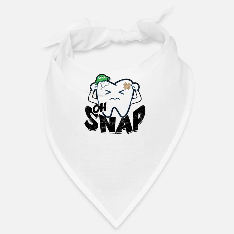 Oh Snap - Tooth Teeth Dentistry Dental Surgery Bandana