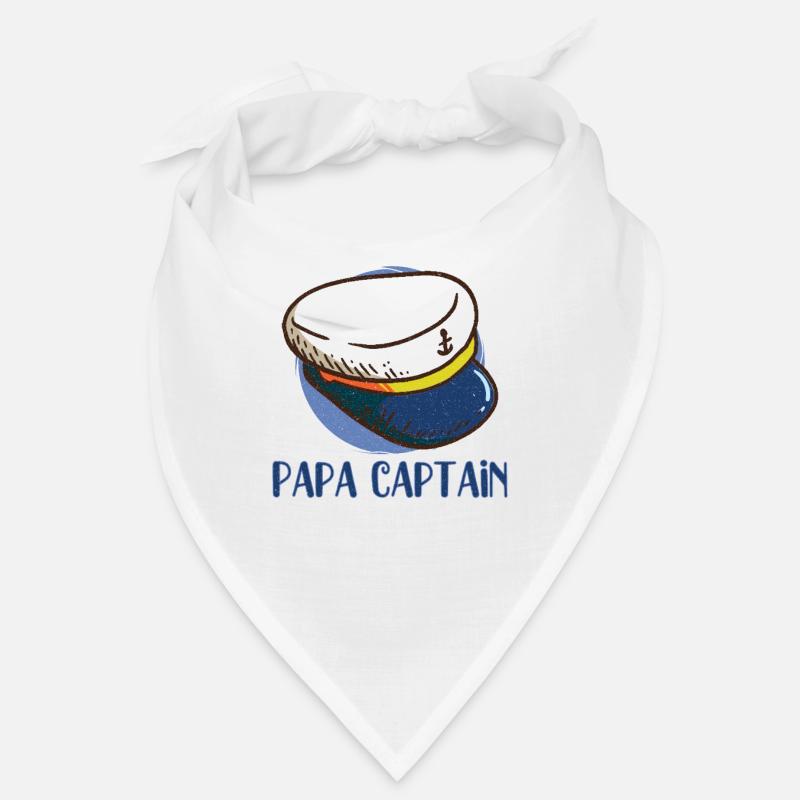 Bateau Papa Capitaine de bateau Ponton Marin Croisière Bandana