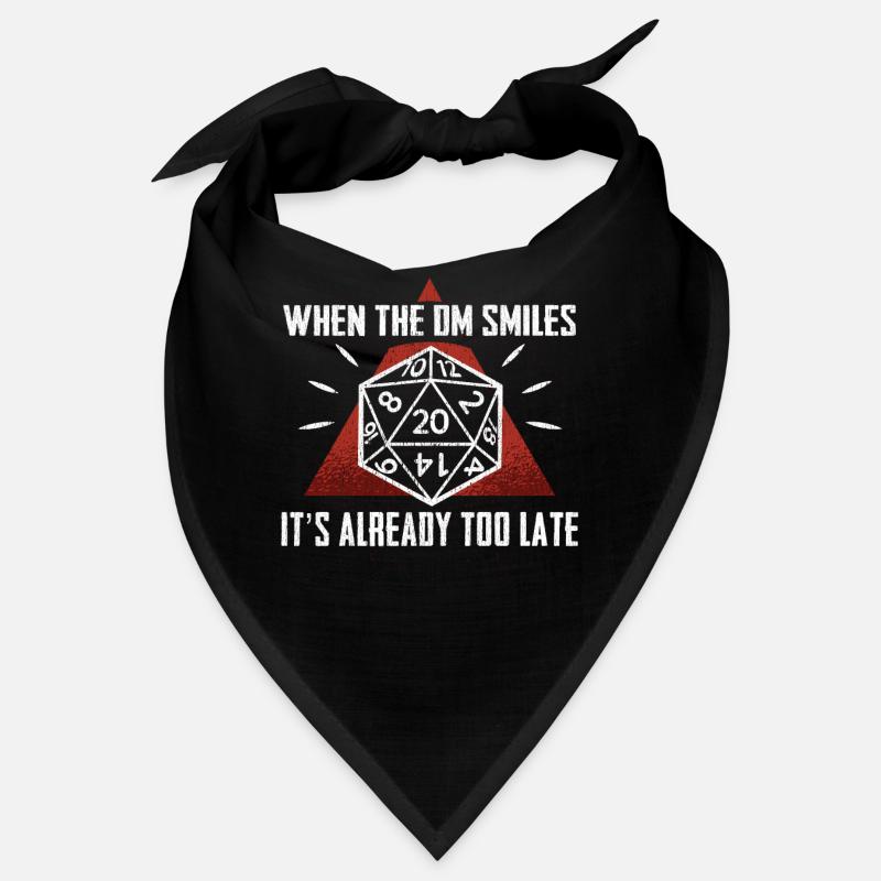 Critique Master Smile Dungeon Dice Rolling Dragon Bandana