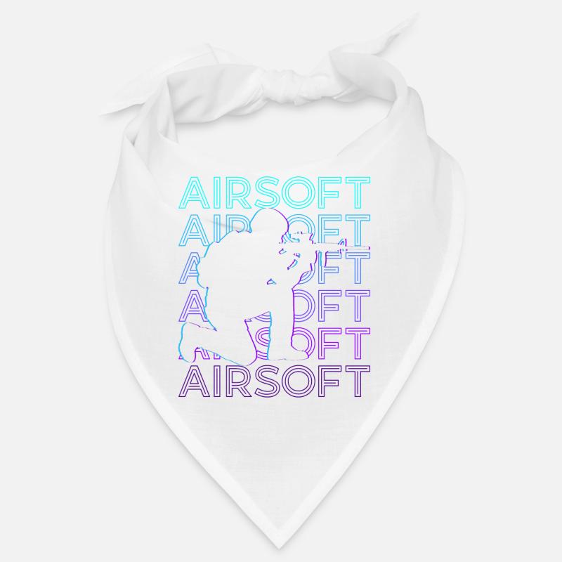 Airsoft Retro Geschenk Bandana