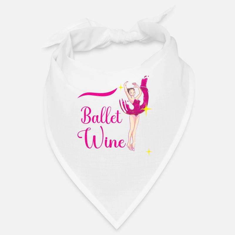 Ballet Ballerina Dance Dancer Dancing Ballet Gift - Bandana - Weiß