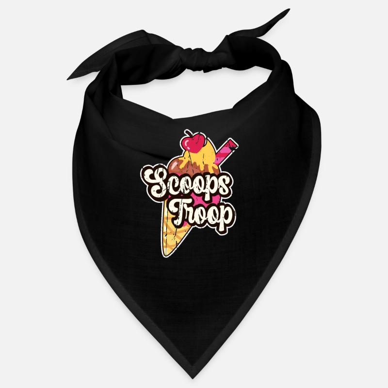 Scoops Troop -Bunte süße Kuchen Pudding Dessert Bandana