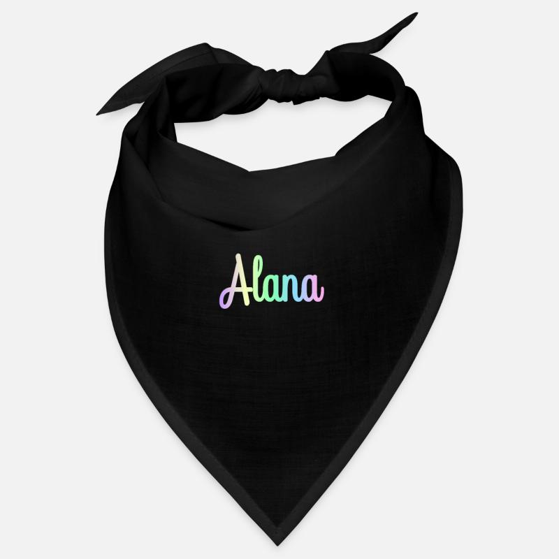 ALANA Rainbow Cursive minimaliste Bandana