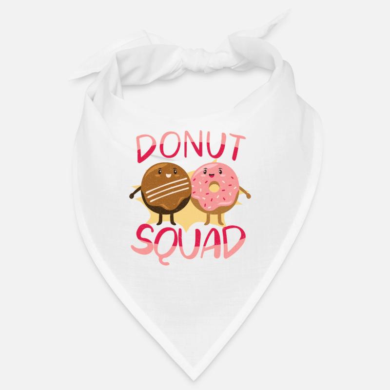 Donut Doughnut Baking Cake Baker - Bandana - Weiß