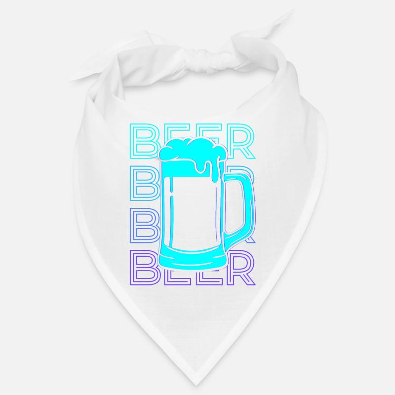 Bier Retro Geschenk Bandana