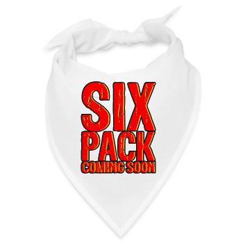 Six Pack Coming Soon 17 - Bandana - Weiß - Vorne