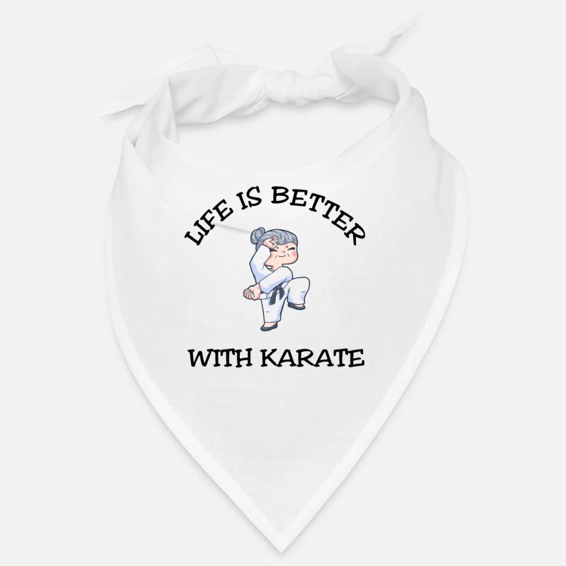 Life Is Better With Karate Bandana