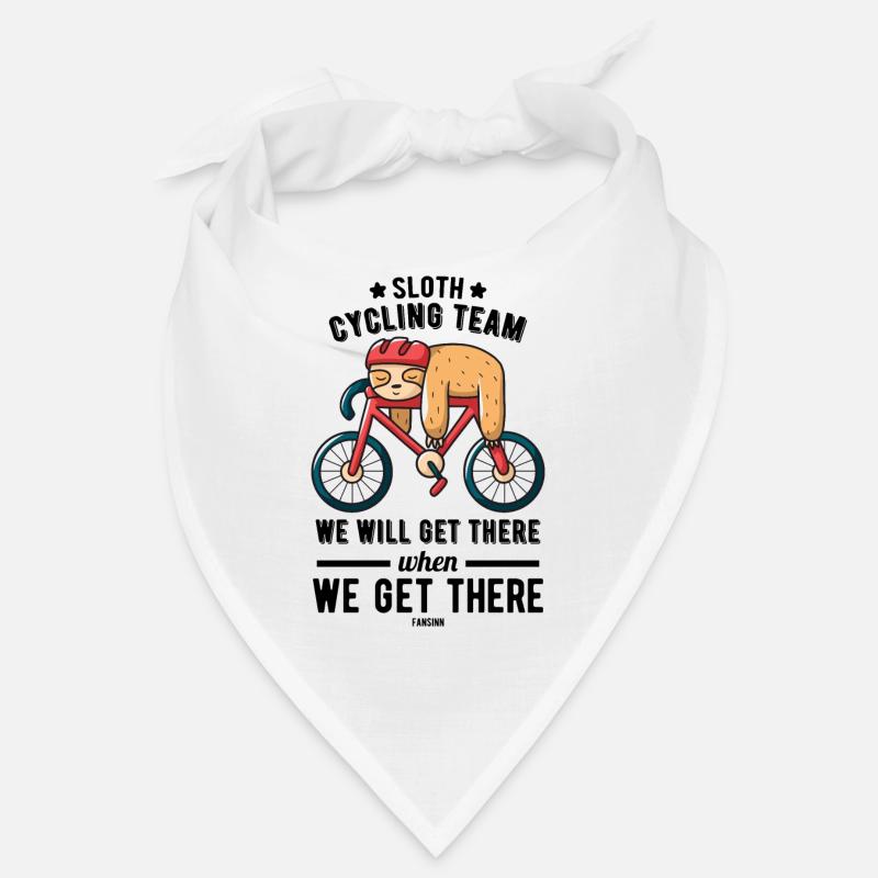 Sloth Cycling Team We Will Get There Bandana