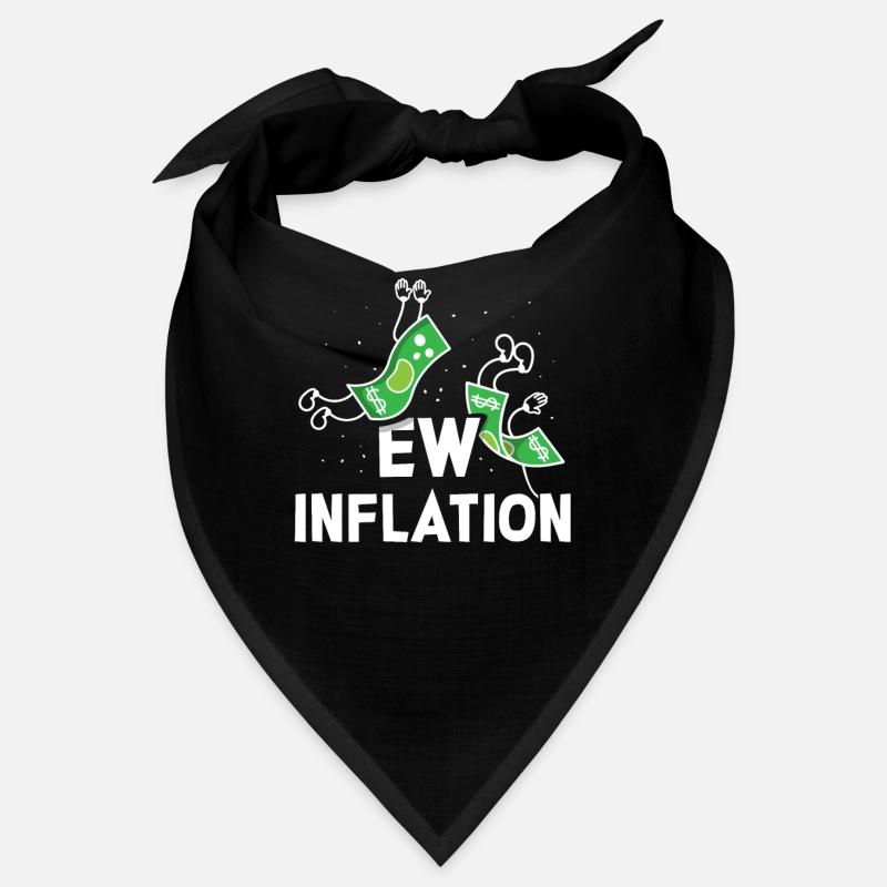 Inflation Stagflation Argent Impression Humour Bandana
