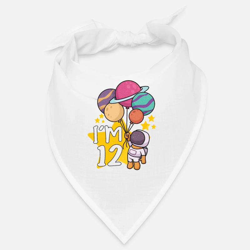 Astronaut Astronomie Sonnensystem Weltraum Kids Bandana