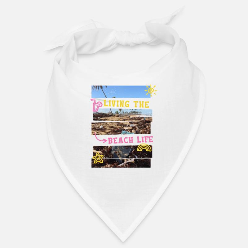 Déchets de design d’été sarcastiques sur la plage Bandana