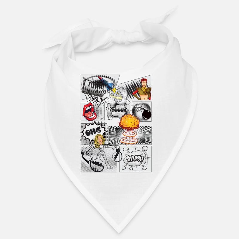 Comic Style Bandana