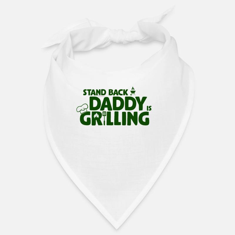 Stand Back! Daddy is grilling! Griller, BBQ Bandana