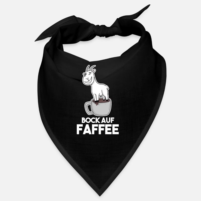 Bock auf Kaffee - Ziege Ziegenbock Bandana