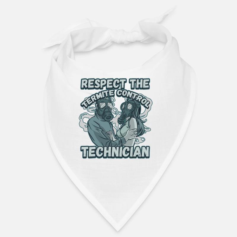 Respectez le technicien de contrôle des termites pour un bug Bandana