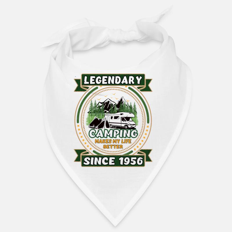 Legendary since 1956 Camping gift year of birth Bandana