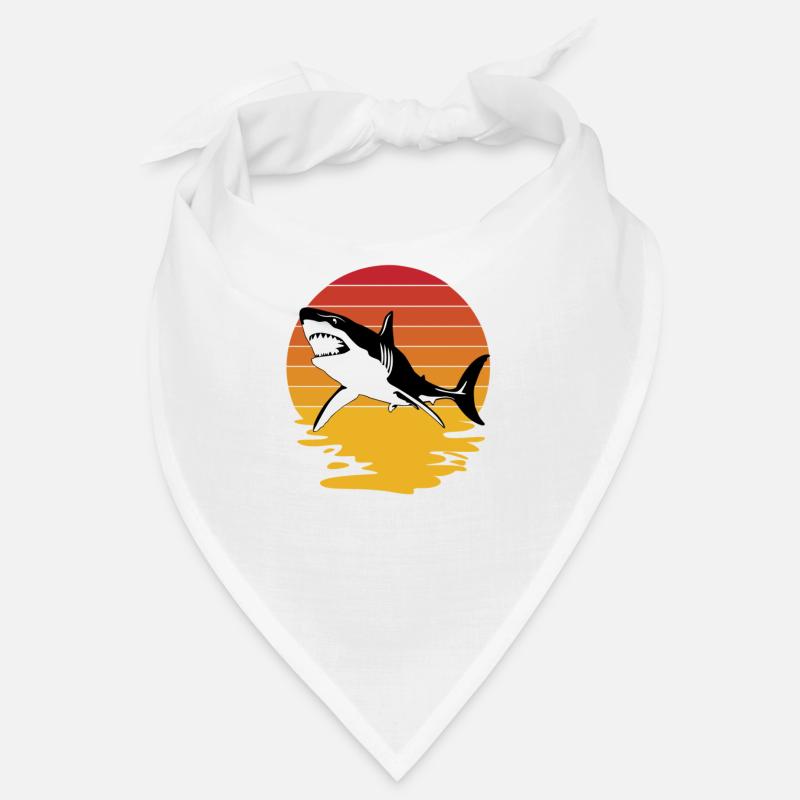 requin, grand requin blanc, requins, mégalodon, requin, requin marteau Bandana