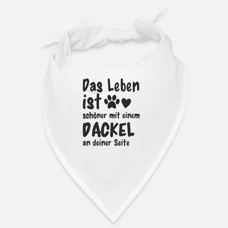 Dackel machen das Leben schöner Bandana