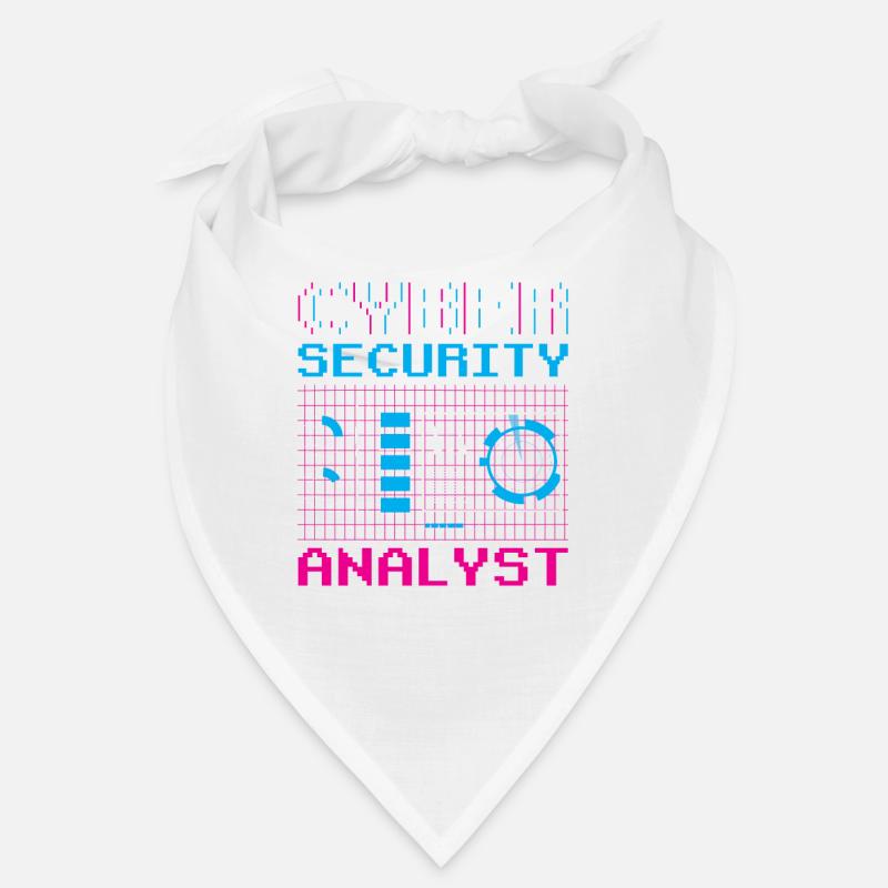 Cybersecurity Analyst IT Sicherheit Hacker Hack Bandana