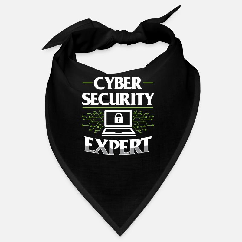 Cybersecurity Experte Hack Hacker IT Sicherheit Bandana