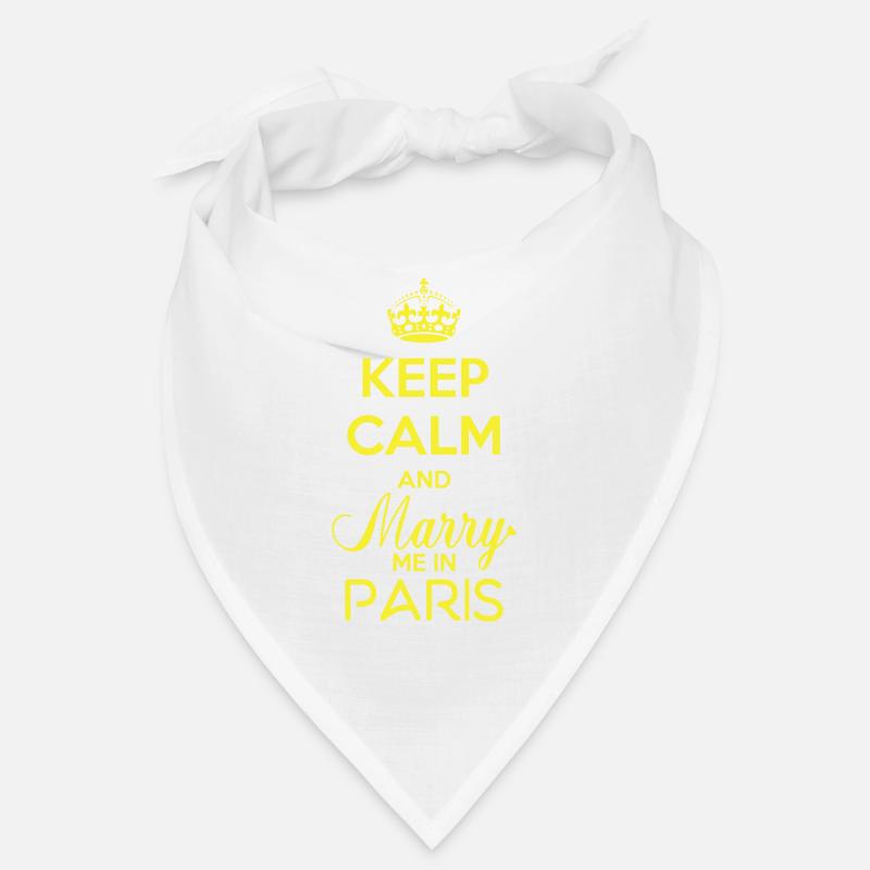 Hochzeit in Paris mit Eiffelturm Bandana