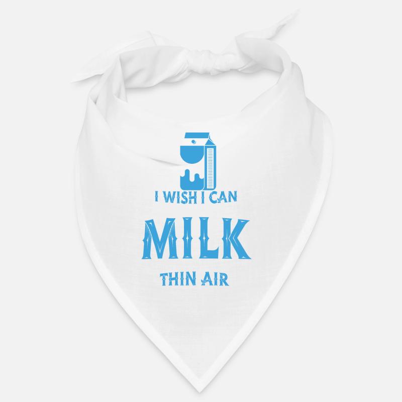 Milch Kuh Milchbauer Bandana