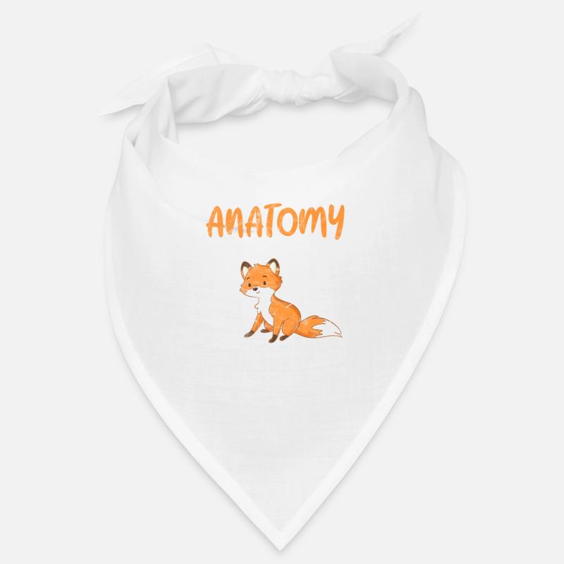 Fuchs - Bandana - Weiß