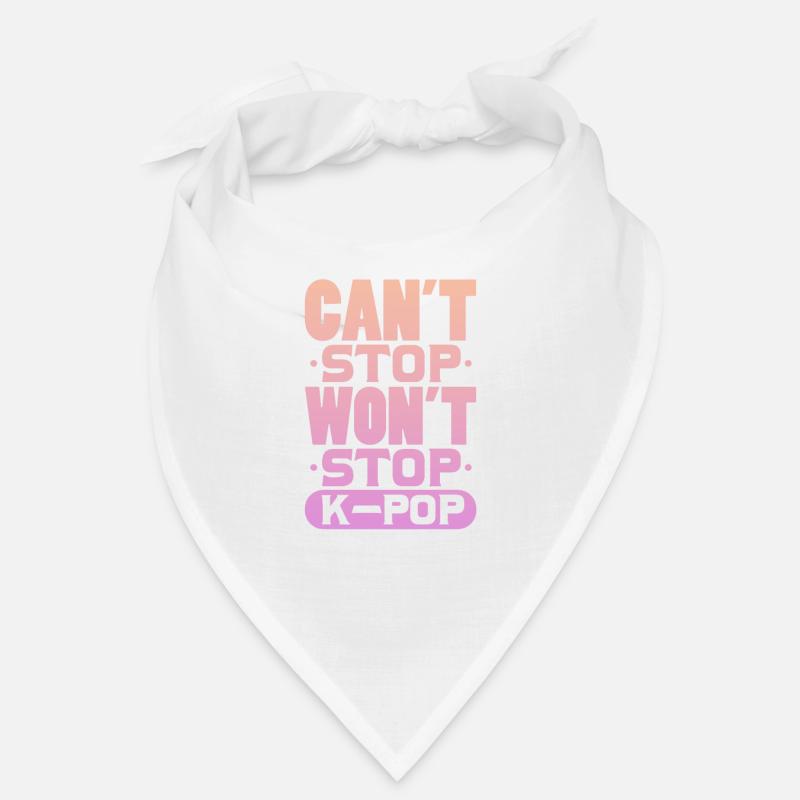 K-Pop - Bandana - Weiß