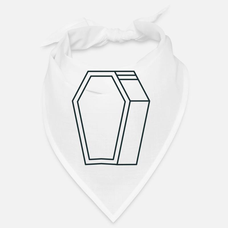 coffin shape in 3D Bandana