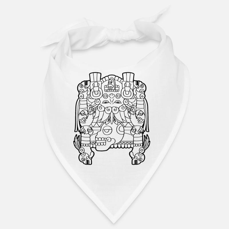 Tlaltecuhtli Aztec Goddess Mesoamerican Bandana