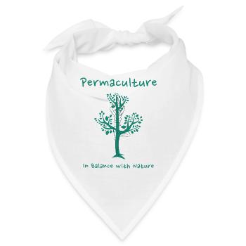 Permakultur. Im Gleichgewicht mit der Natur - Bandana - Weiß - Vorne