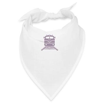 Zug Zugführer Design - Bandana - Weiß - Vorne