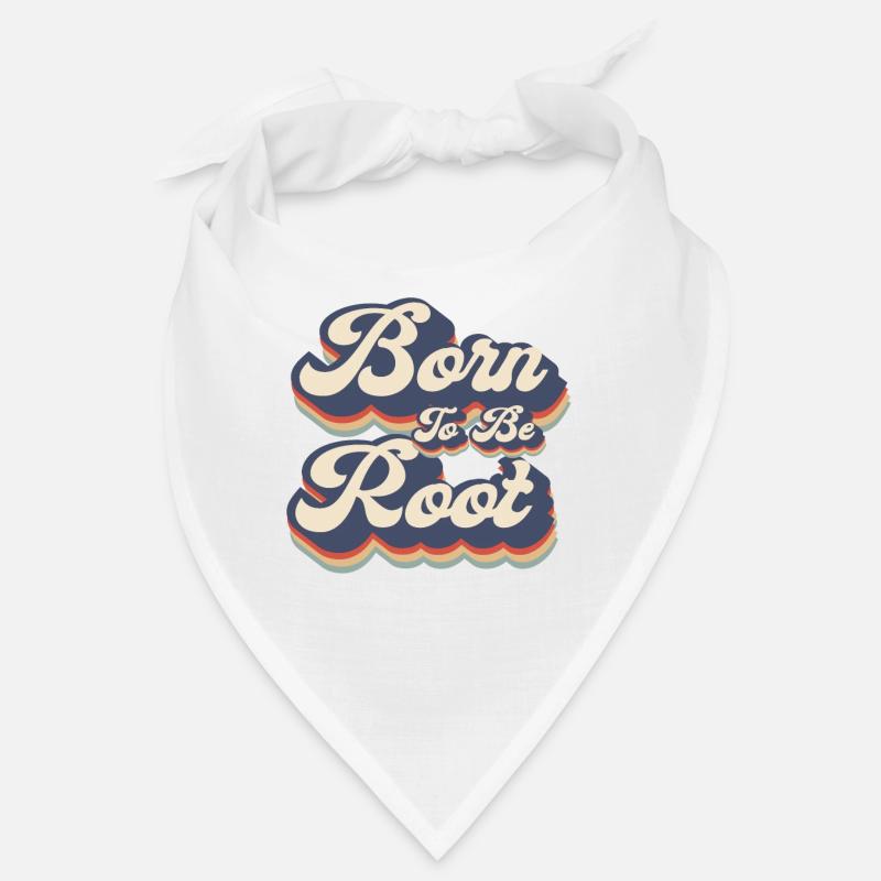 Linux Retro Born To Be Root pour les nerds Bandana