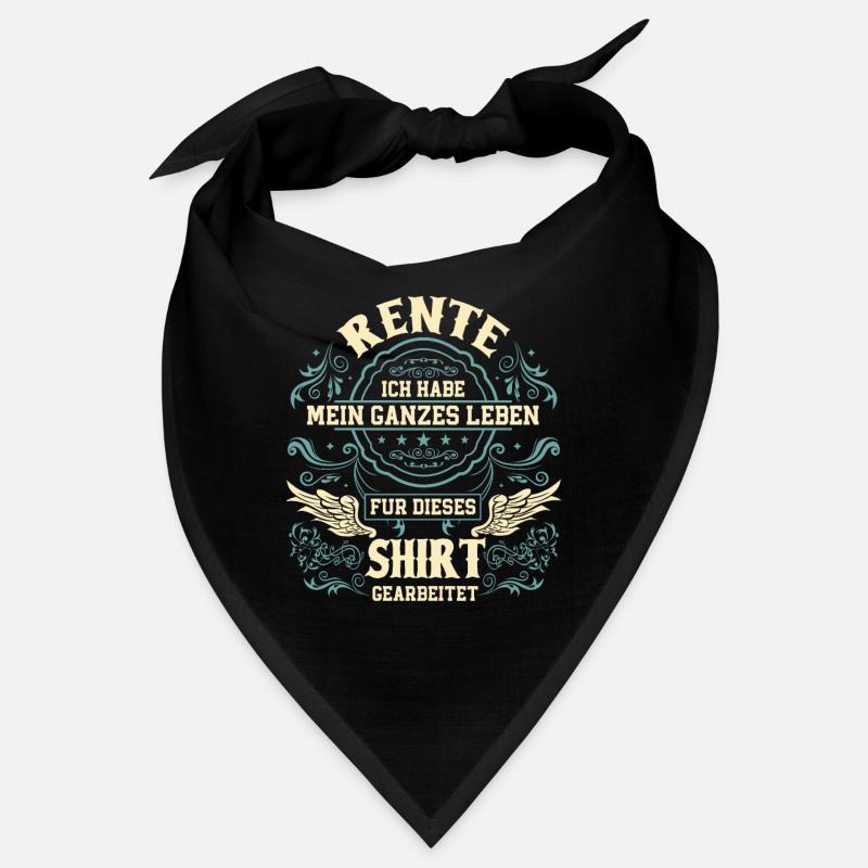 Ruhestand Renteneintritt Rentner Bandana