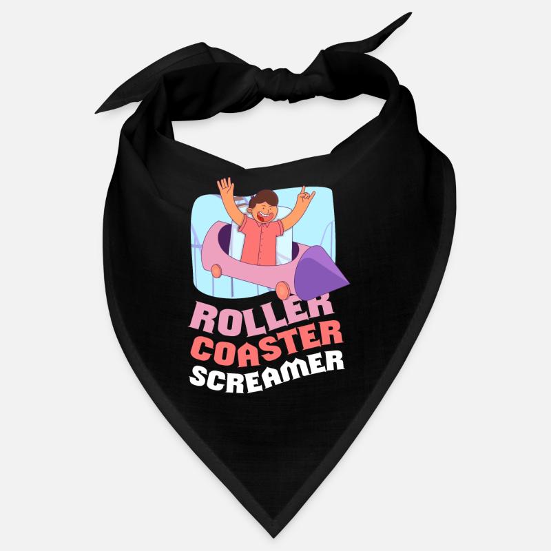 Rollercoaster Screamer Roller Coaster Bandana