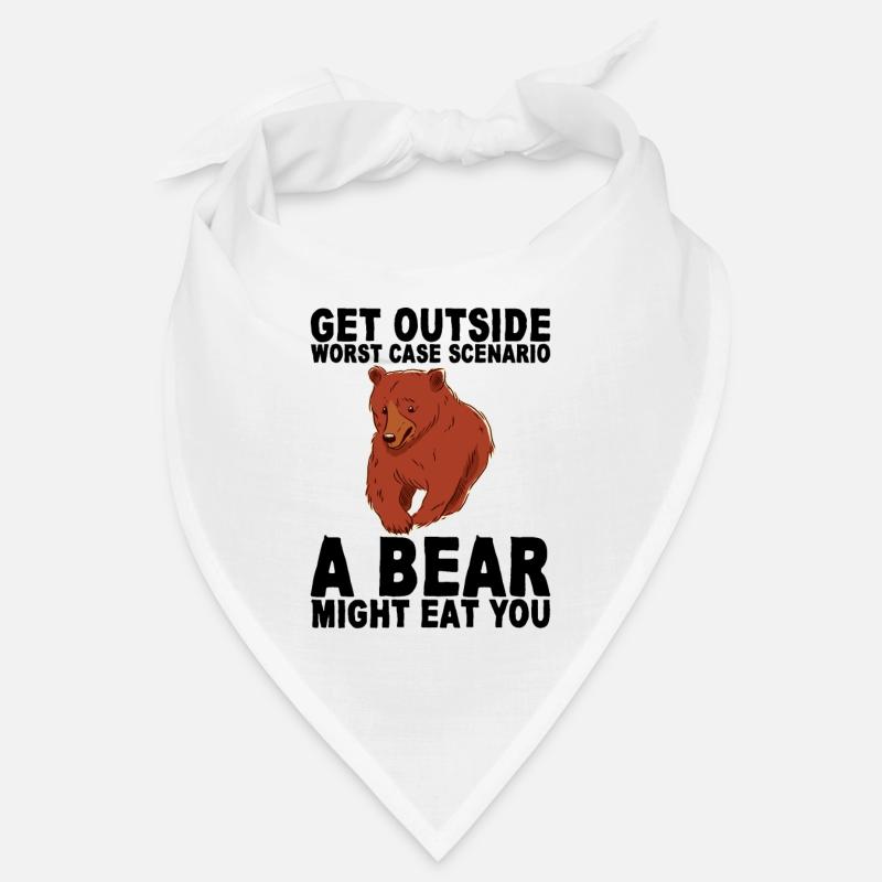 Sortez, dans le pire des cas, un ours vous mange8 Bandana