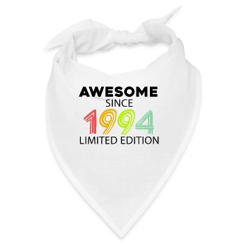 Fantastisch seit 1994 - Jahrgang 1994 - Bandana - Weiß - Vorne