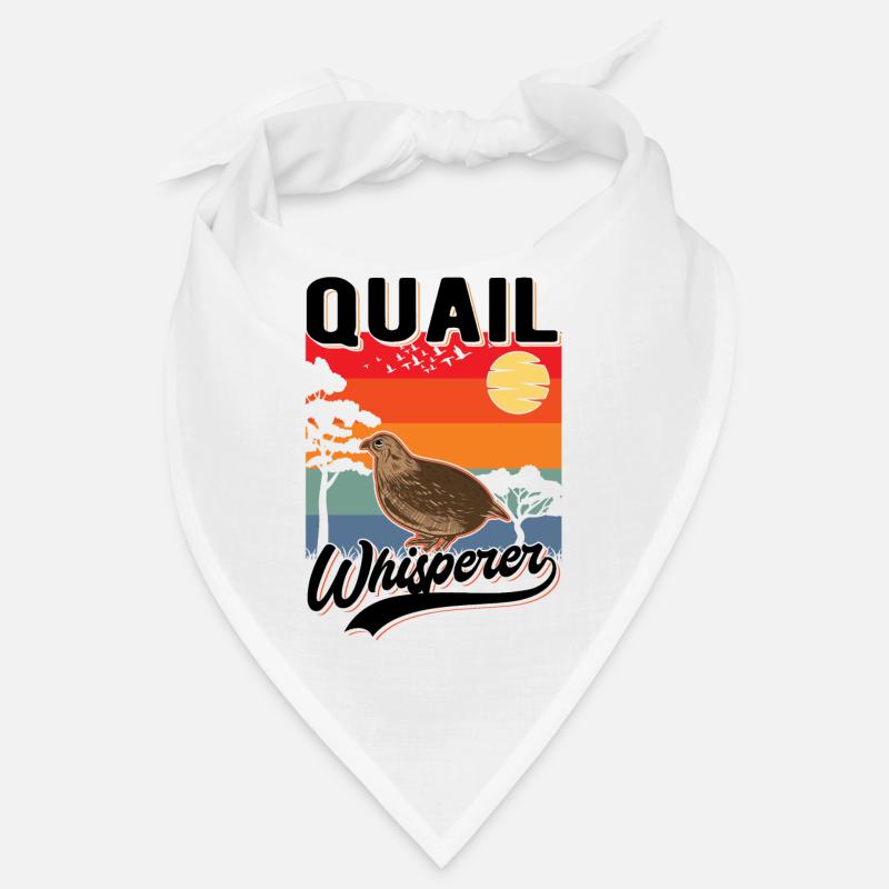 Wachtelflüsterer Wachtel Flüsterer Quail Whisperer Bandana