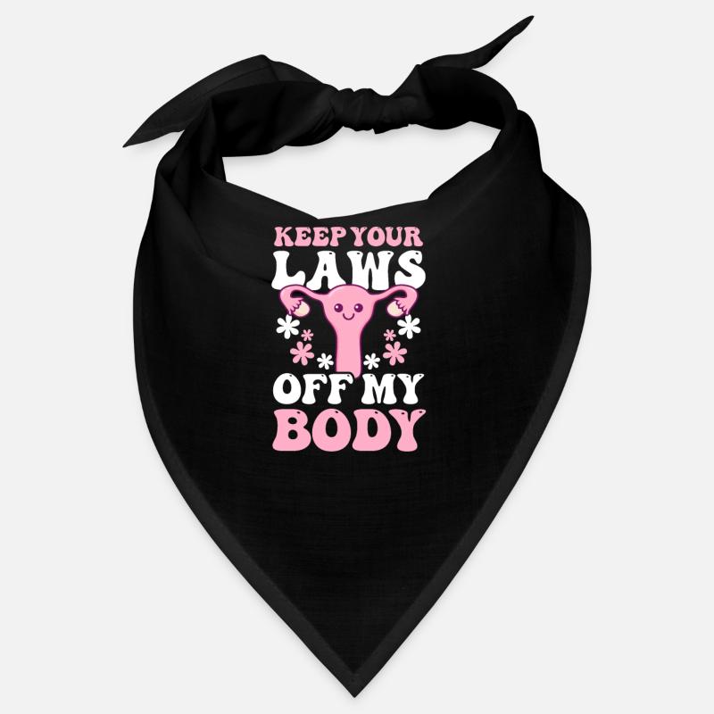 Roe v Wade Pro Choice Gardez vos lois hors de mon corps Bandana