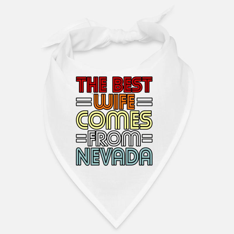 Beste Ehefrau Nevada Geschenk Bandana