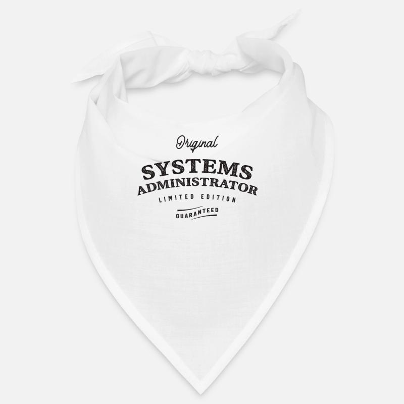 Titre du poste d’administrateur système drôle Bandana