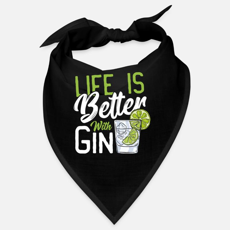 Life Is Better With Gin Bandana